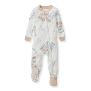 NWT Burt’s  Bees Baby making music organic sleeper/Unisex/Sz 12 Months